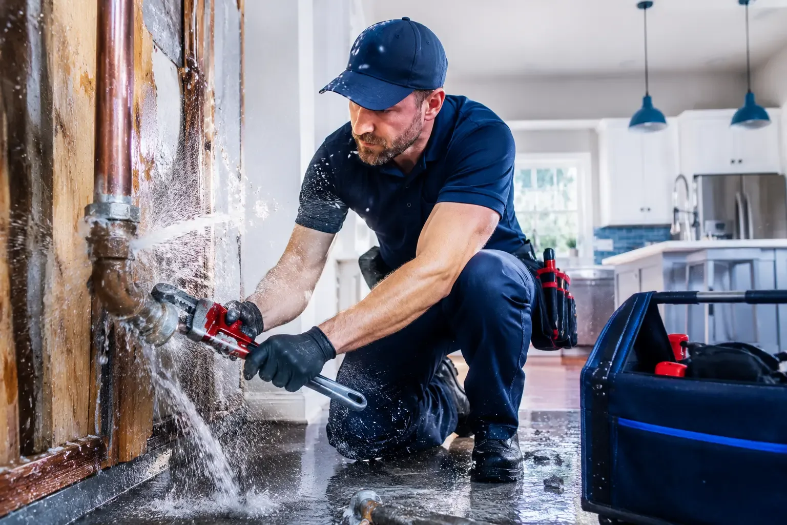 Local emergency pipe repair professionals in Meridianville, AL